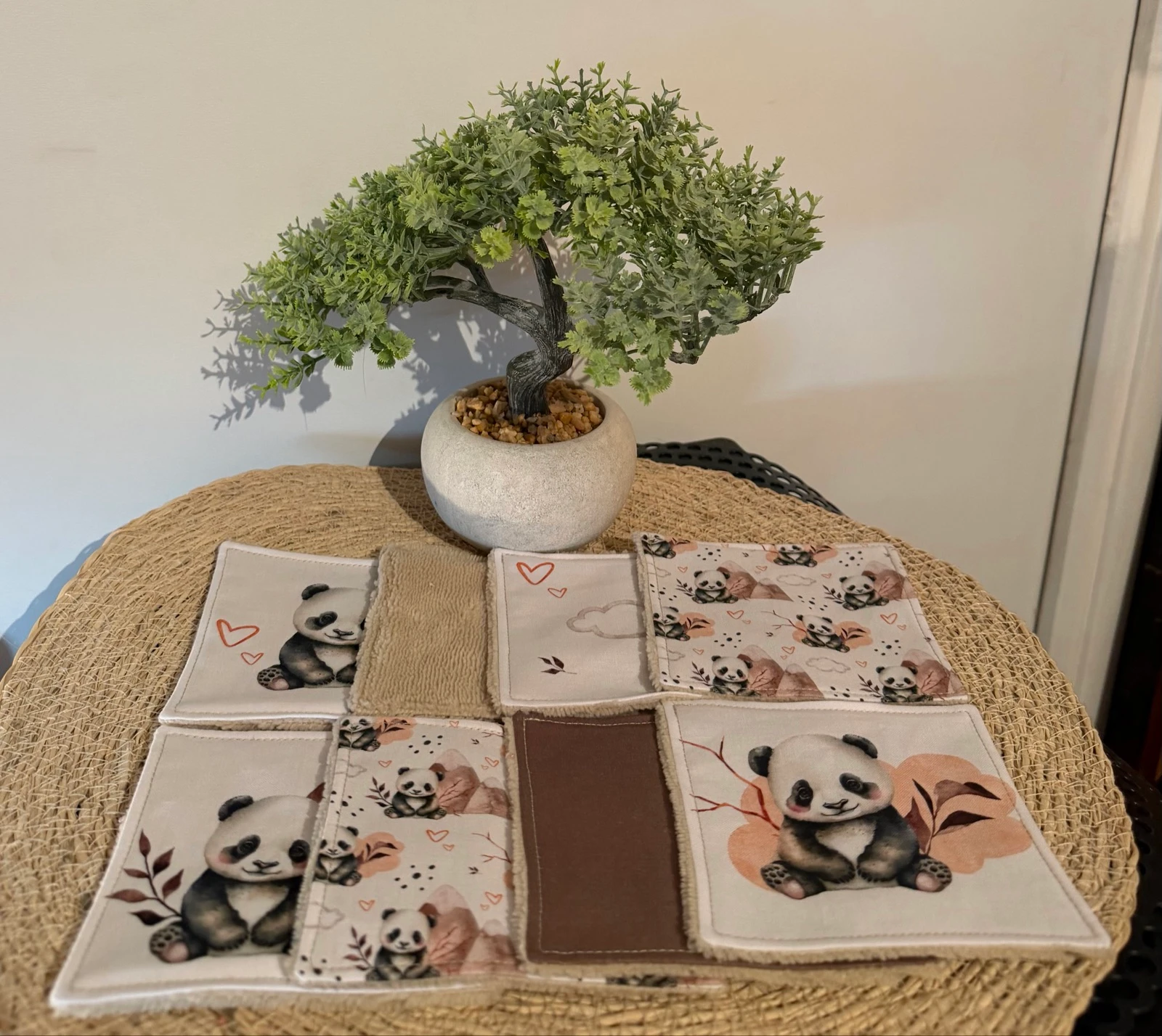 Lingettes panda 